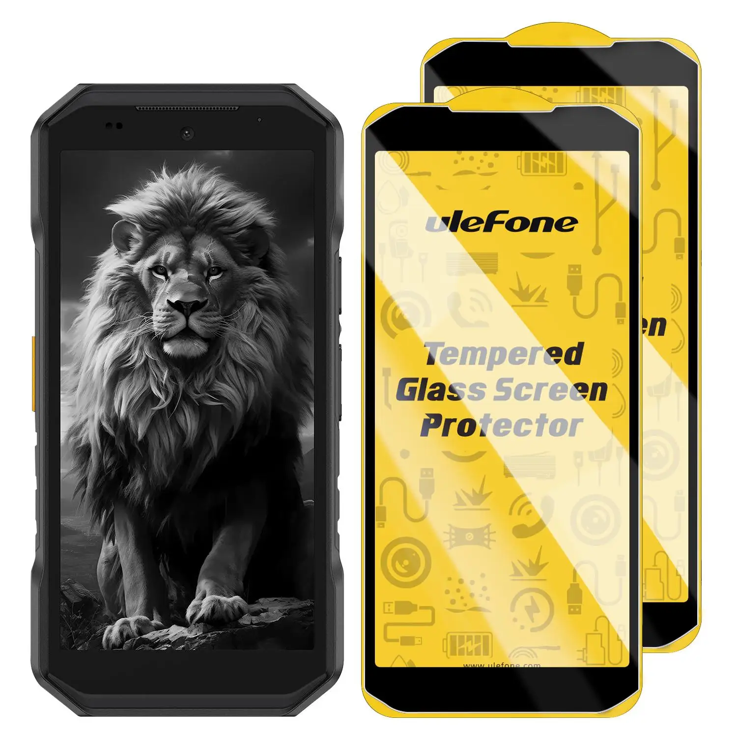 Premium 2-Pack HD Anti-Fingerprint Tempered Glass Screen Protector