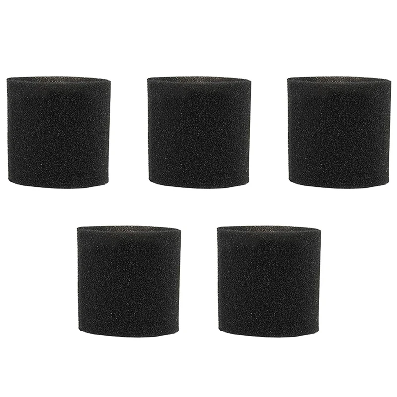 5 Pack 90585 Foam Sleeve VF2001 Foam Filter For Shop-Vac Vacmaster & Genie Shop Wet Dry Vacuum Cleaner