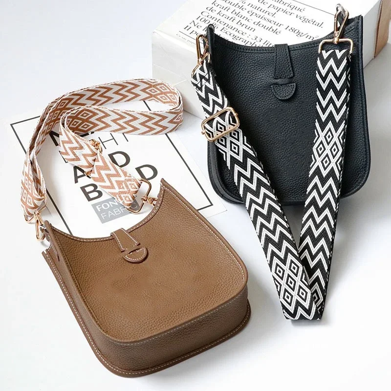 Adjustable Length Bag Strap Fashionable Full-colour Printing Women Messenger Belts Replacement Crossbody Handbag Shoulder Strap