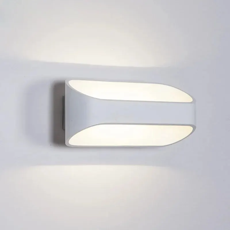 LED 침실 침대 옆 램프, 가정용 벽 램프, 복도 조명, 호텔 객실 독서등, 알루미늄 소재, 조도 조절 가능, 5W, 10W