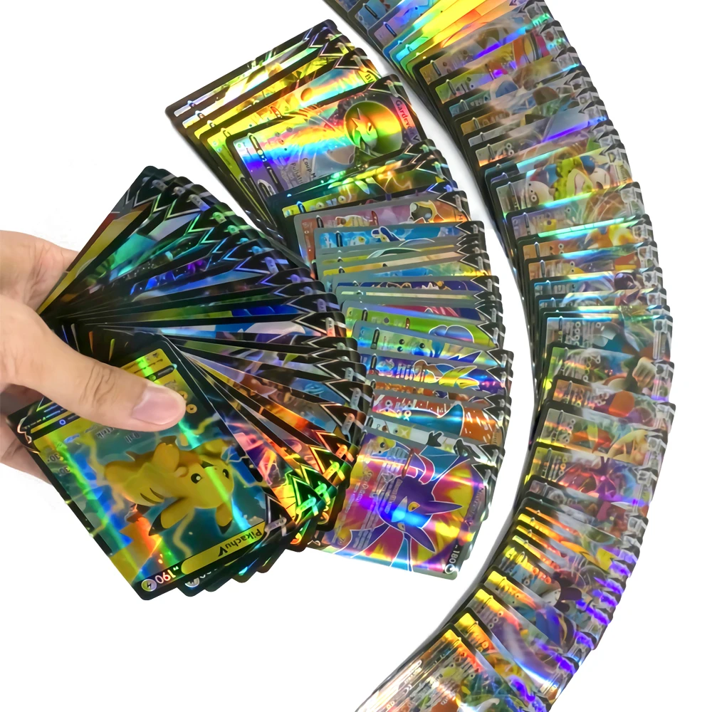 10/20/30Pcs Pokemon Battle Game Collection Carte Versione Francese Gx Ex Mega Vmax Cartoon Anime Figures Card Toys For Boys Gifts