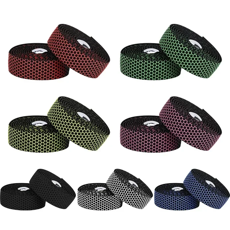 Bike Handlebar Tape Bike Tapes Road Cycling Bicycle Hanndlebar Cover Speed Anti-slip Soft Handlebar Straps For Road Gravel Bike Accessories