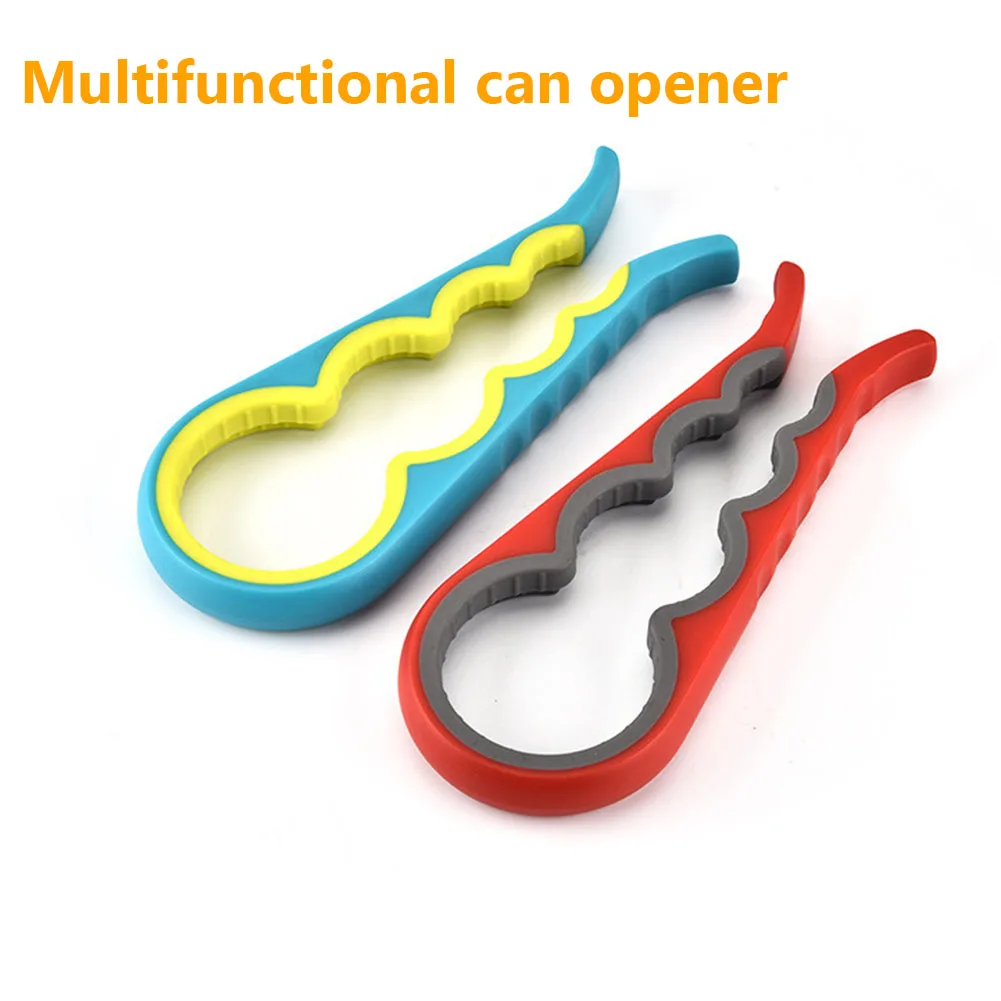 Multifunctional Tool 4 in 1 Lid Jar Opener Screw Cap Bottle Opener Kitchen Gadgets