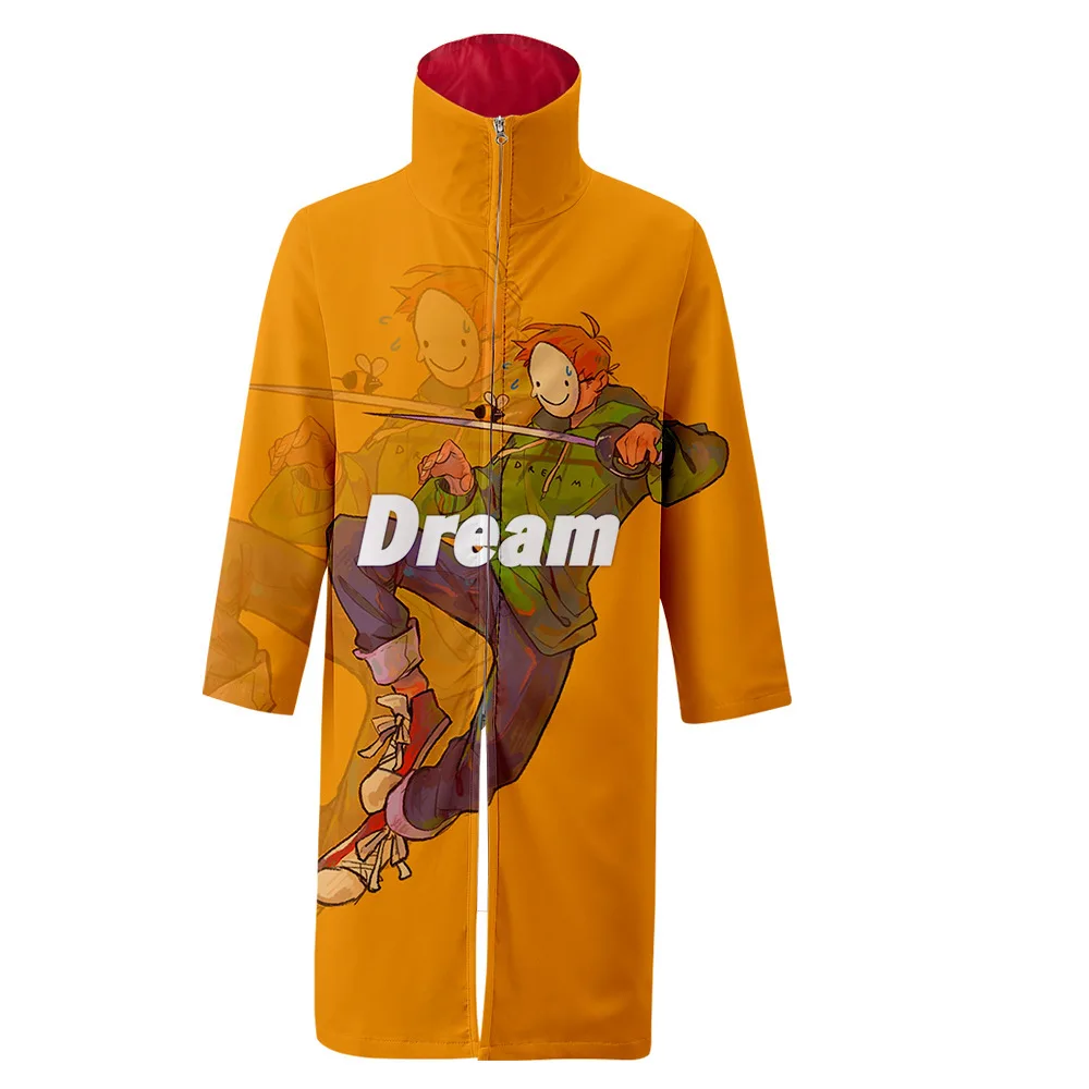 

Men role-play trench dreams dashed men's robes women's casual trench coats boys' and girls' jackets