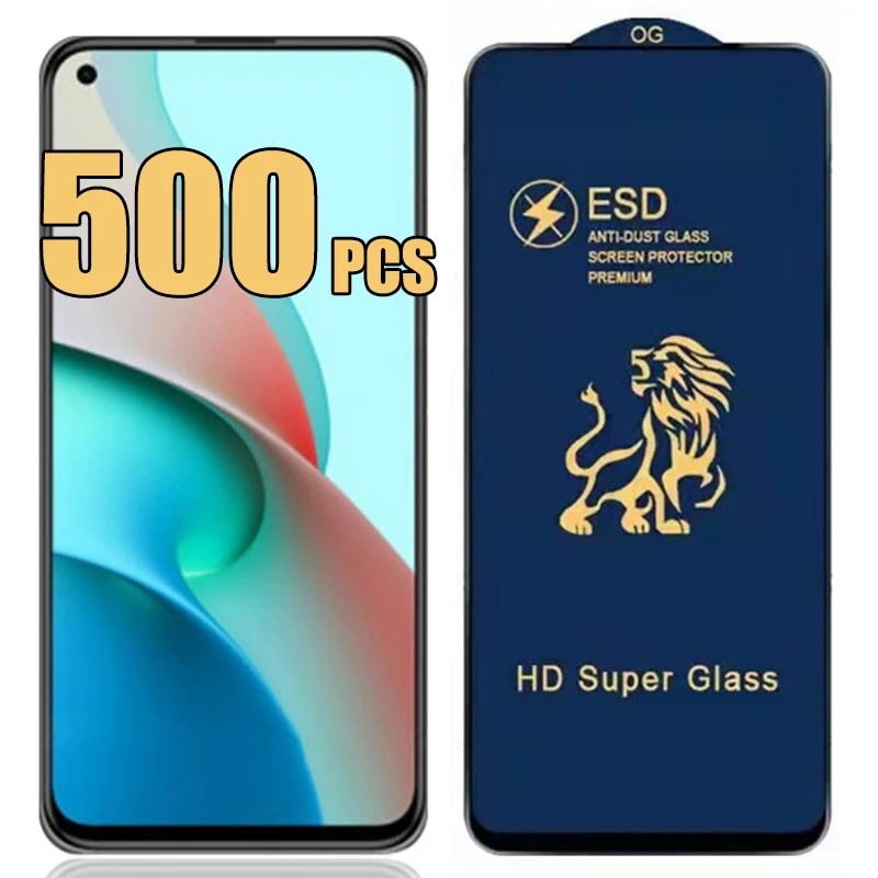 500pcs ESD Tempered Glass Anti Dust Screen Protector Film Guard Shield