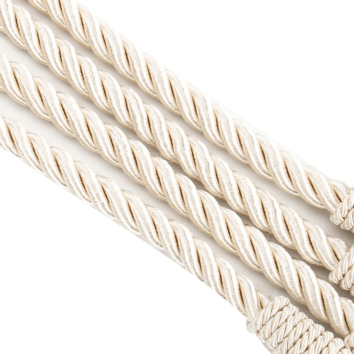 2/4Pcs Curtain Tie Backs Curtain Rope Buckle Large Rope Cotton Drapes Tie Rope Decorative Room Accessories Curtain Tie Backs