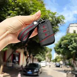 Soft Silicone Key Cover Case Protector Keychain (RedBT redchain set)