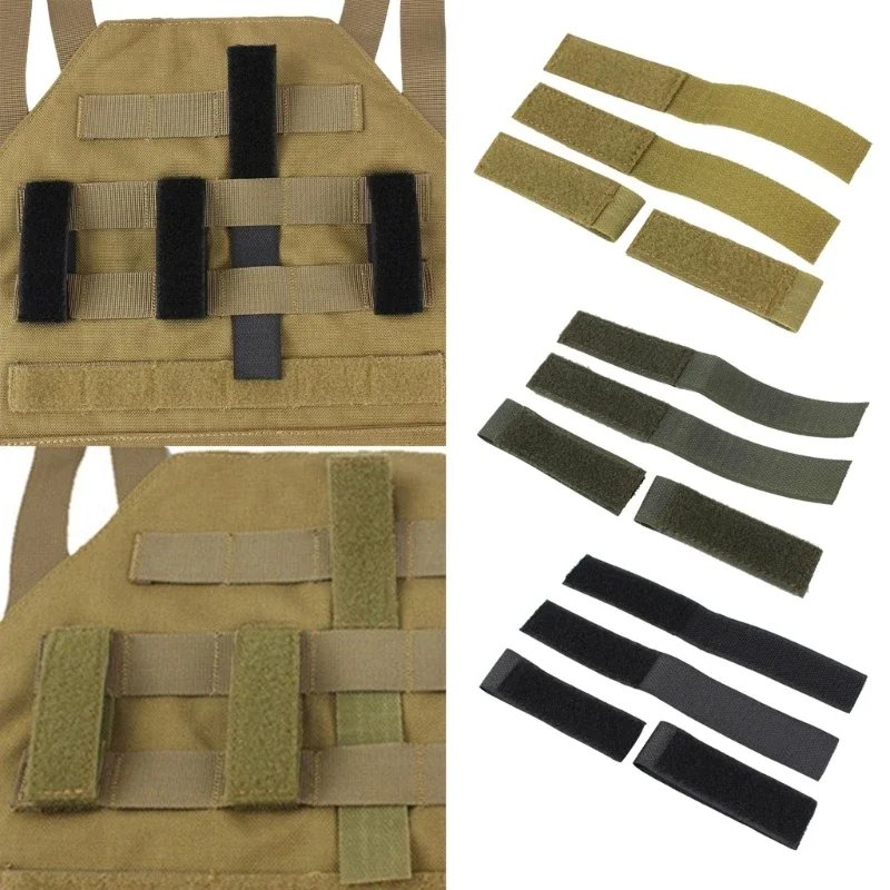 Adaptateur MOLLE pour patchs pêche tactique - Bandes convertisseuses Hook&Loop fixation facile