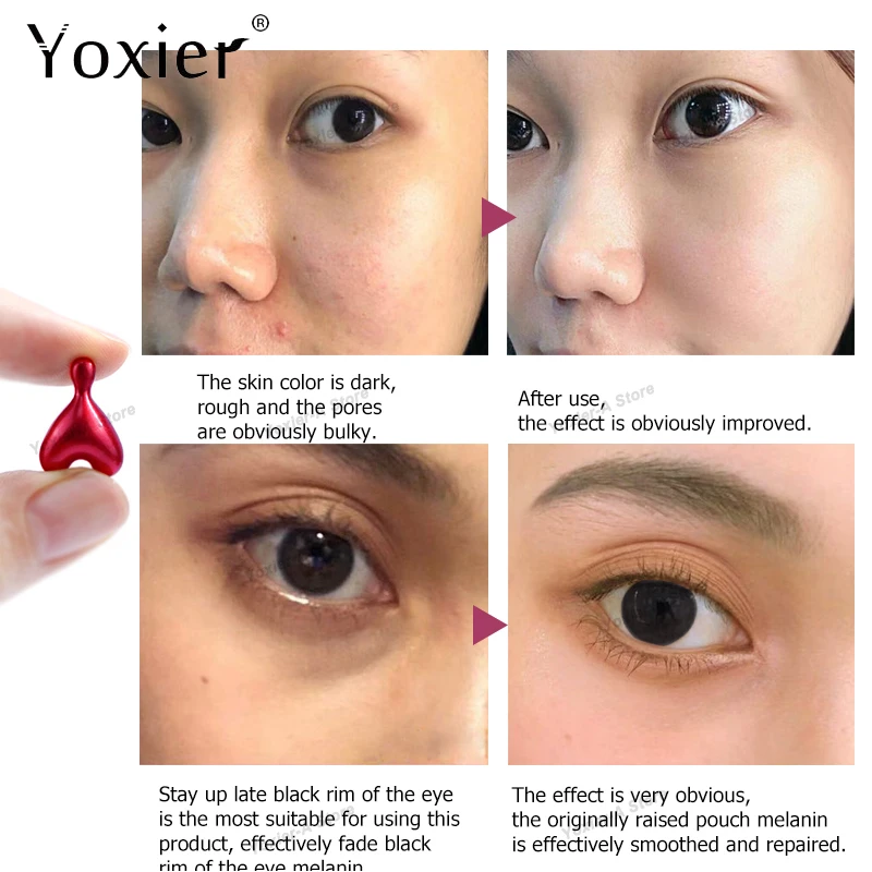 Lock Water Control Oil Ampoule Capsule Moisturizing Uniform Skin Tone Reduce Dullness Firming Lifting Nourishment Shrink Pores