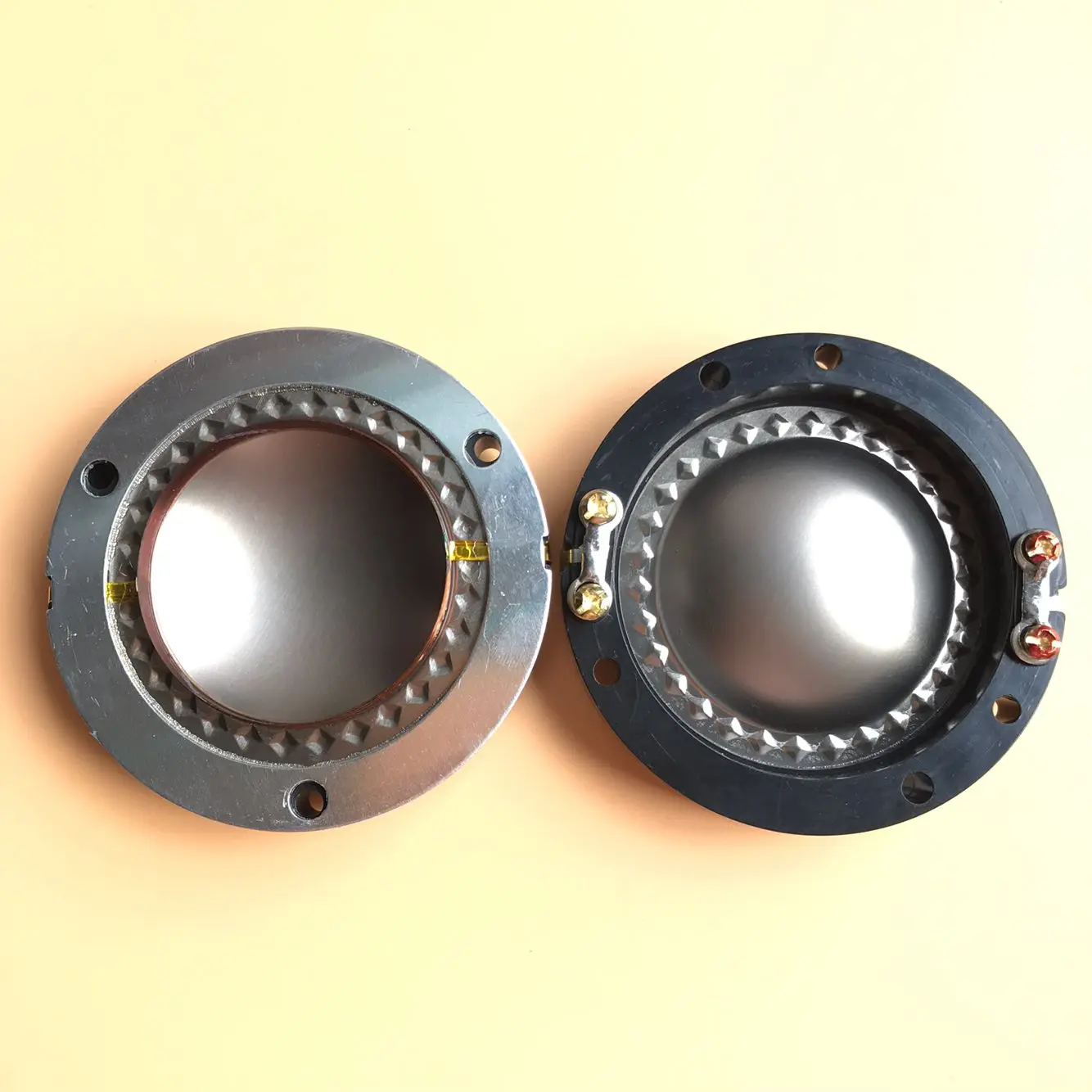 2pcs 티타늄 필름 44.4MM 보이스 코일 혼 트위터 다이어프램 코어 8OHM ..
