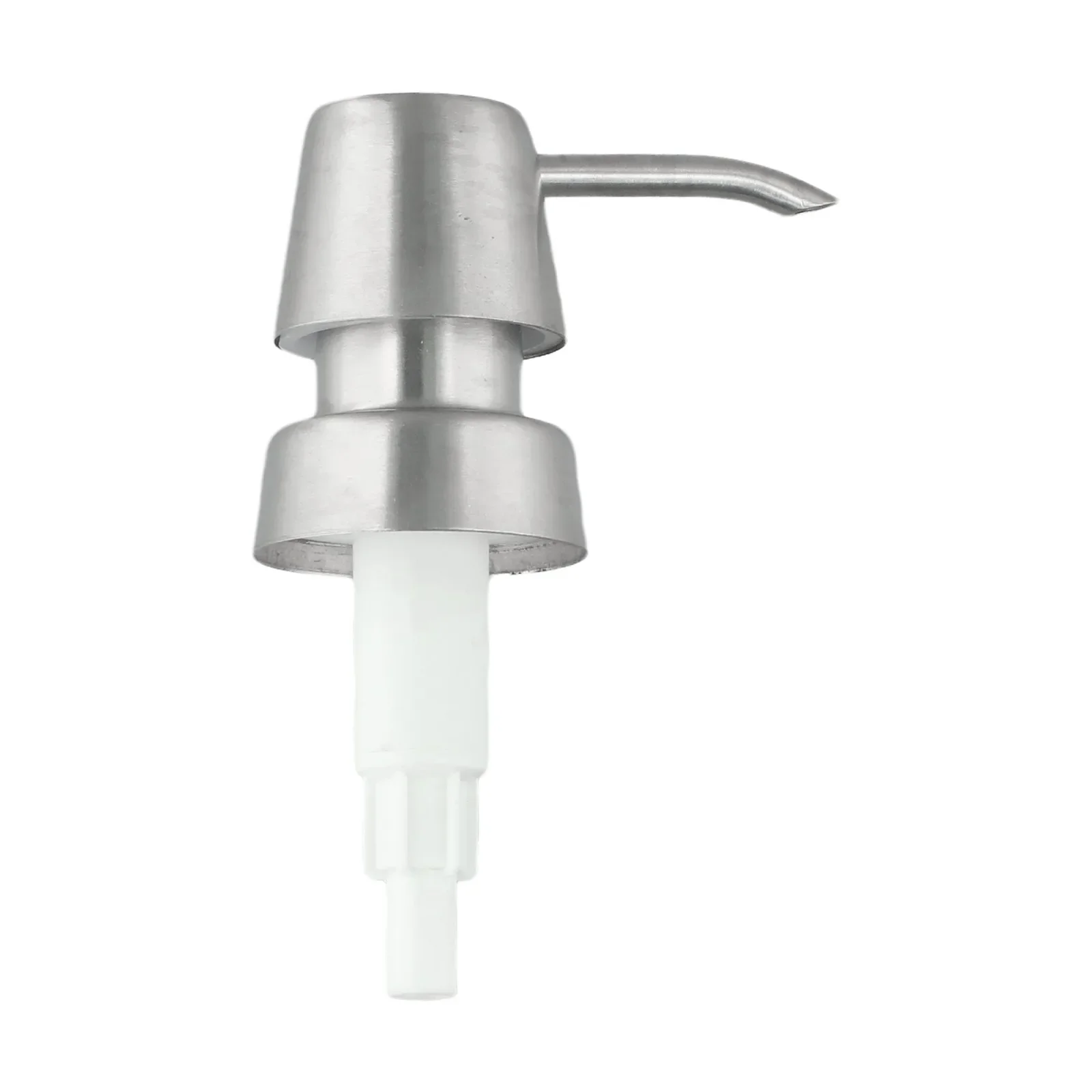 304 Stainless Steel Hand Liquid Soap Pump Dispenser Head Nozzle Fits 25mm Bottle Mouth Soap Shampoo Dispenser Accessories 3