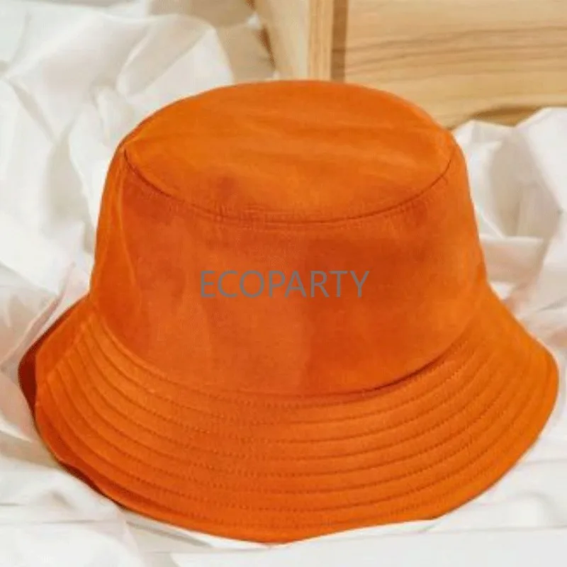 

Japanese Female Spring and Autumn Fashion Personality New Designer Vintage Multicolour Bucket Hat Outdoor Sun Protection Hat
