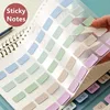 4Pcs A5 B5 Transparent Sticky Notes Self-Adhesive BookMarkers  Annotation Reading Book Clear Tab Kawaii Cute канцелярия 1