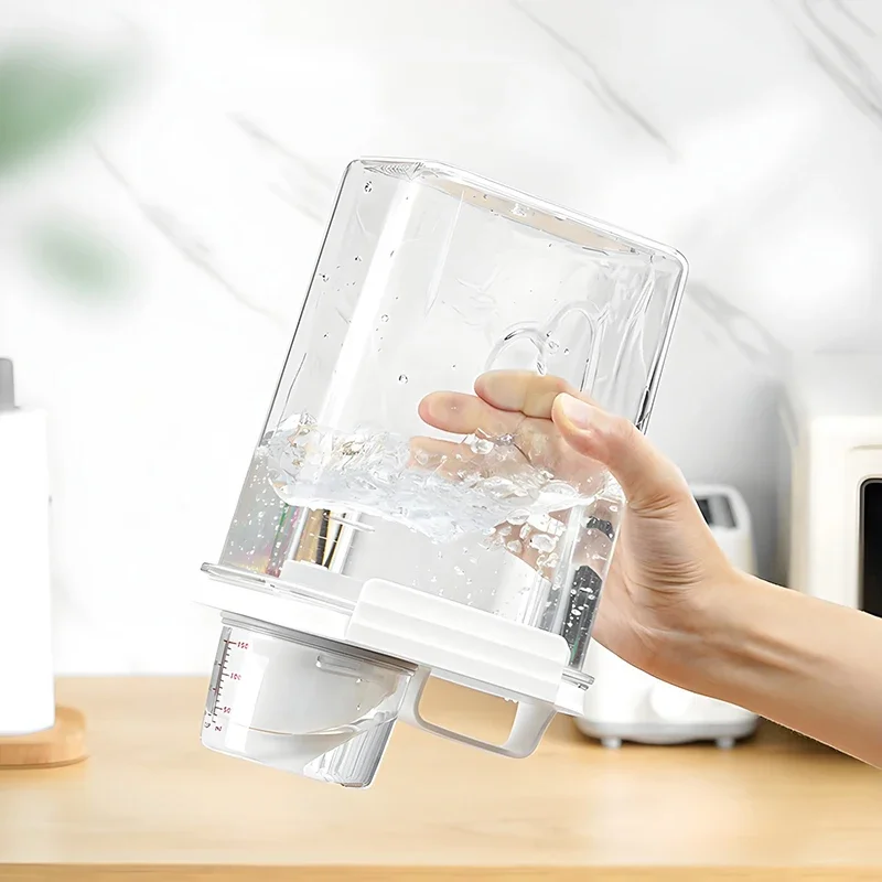 Food storage containers measuring cup moisture-proof powder cereal detergent plastic airtight kitchen storage box storage jar storage tank storage can cereal box herb storage container honey storage container medicine storage container household storage sets storage sets