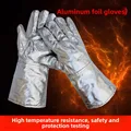 Aluminum foil gloves