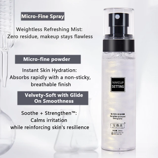 GlowLock Setting Spray – Long-Lasting & Waterproof 4