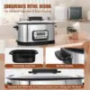 11-in-1 Multi Cooker, Digital Programmable Slow Cooker With Bake, Sauté, Roast, and Sous Vide functions, 1500W Timer&Temp Contro 5