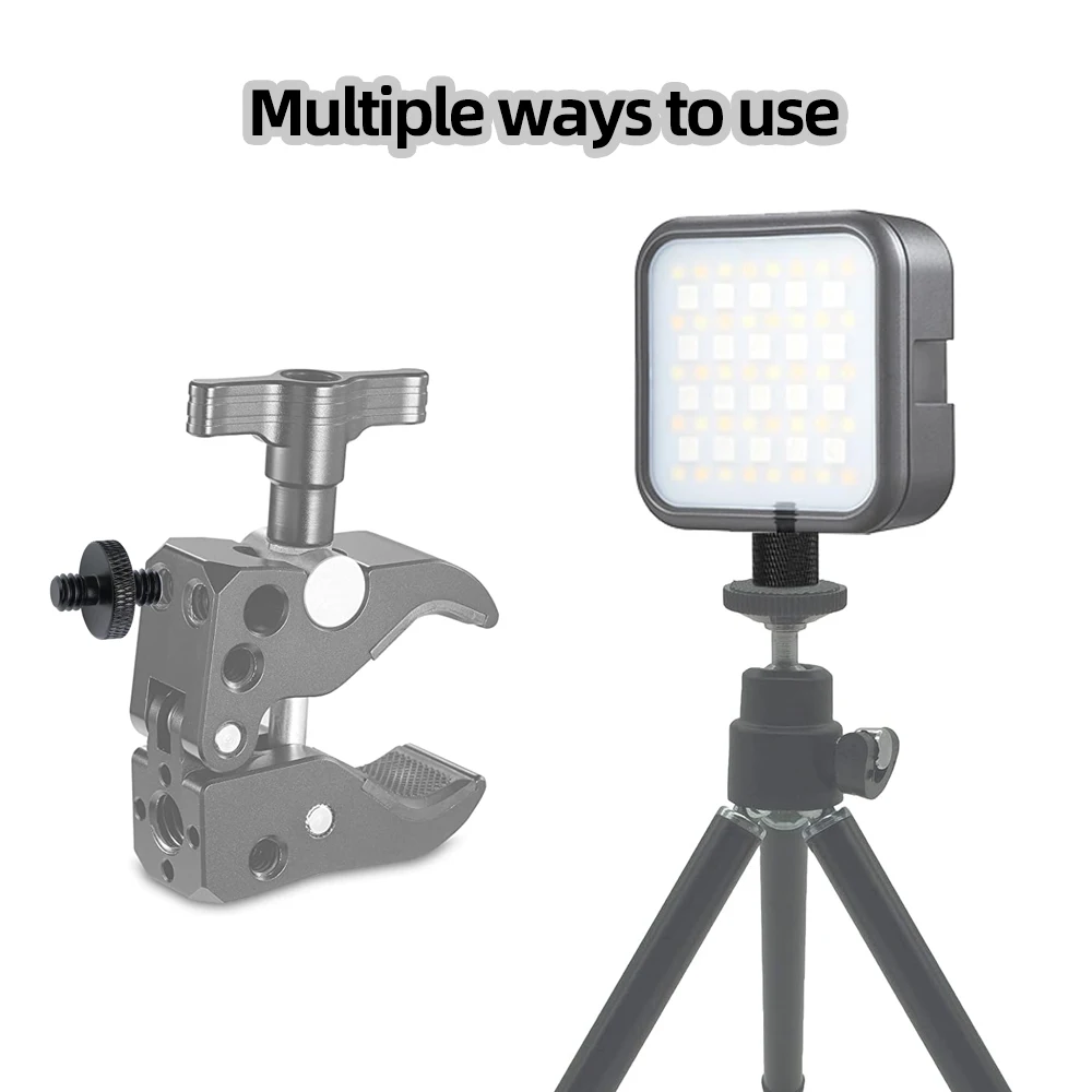 Camera Screw Adapter Mount Set for GoPro DJI Osmo insta360 SJCAM Tripod Microphone Flash Light 1/4 to 1/4 3/8 M6 M8 M5