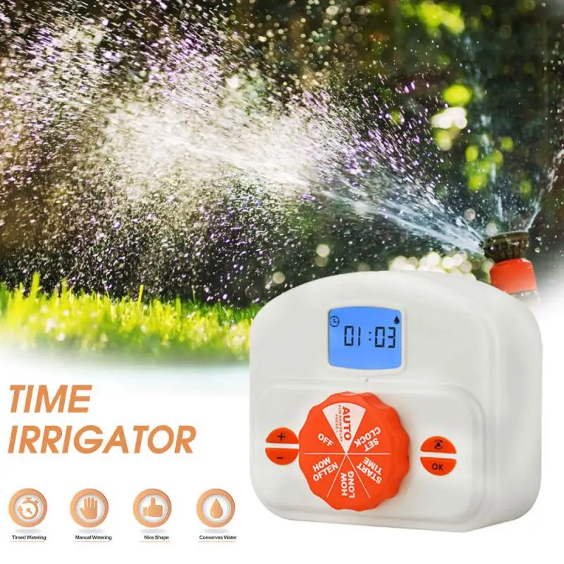 

Automatic Watering Kits LCD digital display Gardening Plant Flowers watering device Drip Irrigation System Water Feeder