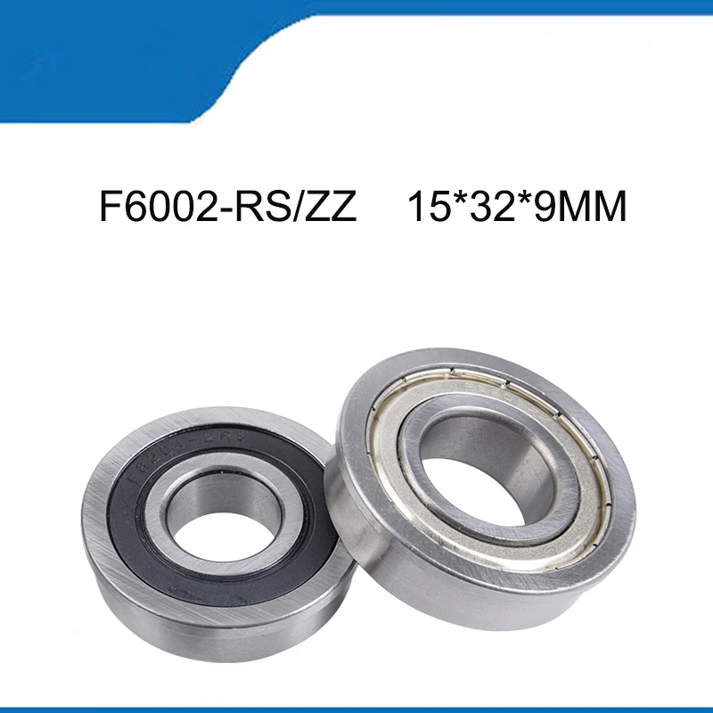 

Высокое качество (ABEC-1) F6002RS/ZZ F6002-2RS F6002ZZ 5/10 шт. (15*32*9 мм), устойчивость к коррозии, качественный радиальный шарикоподшипник