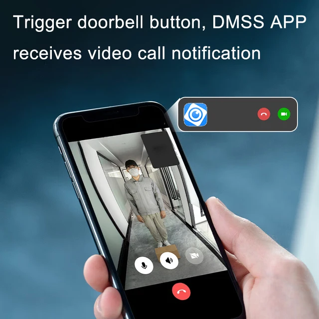 Dahua 2MP 1/2.8" CMOS Villa Door Station WIth Two-way Talk IR Card/APP Unlock Doorbell Video Intercom VTO2211G-P-S2 VTO2211G-WP 2