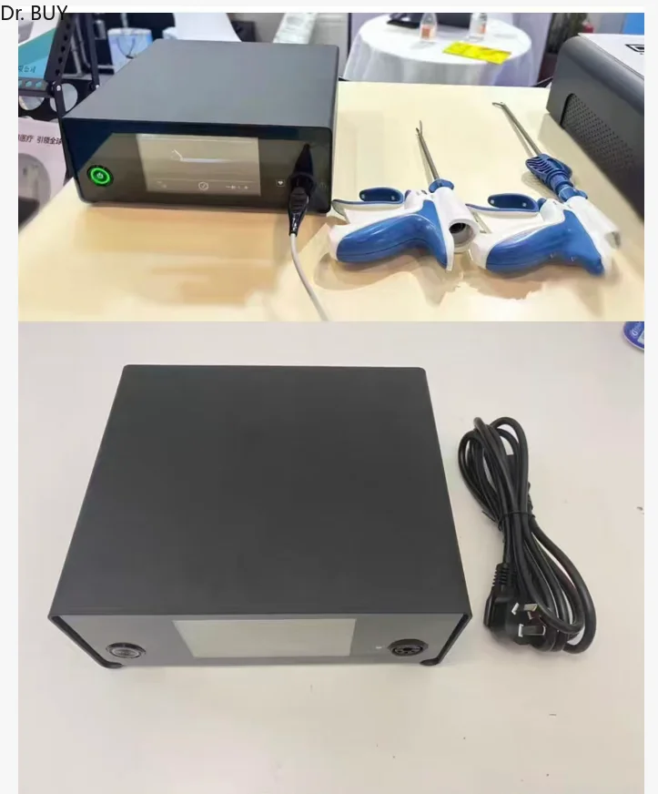 Ultrasonic scalpel system black white