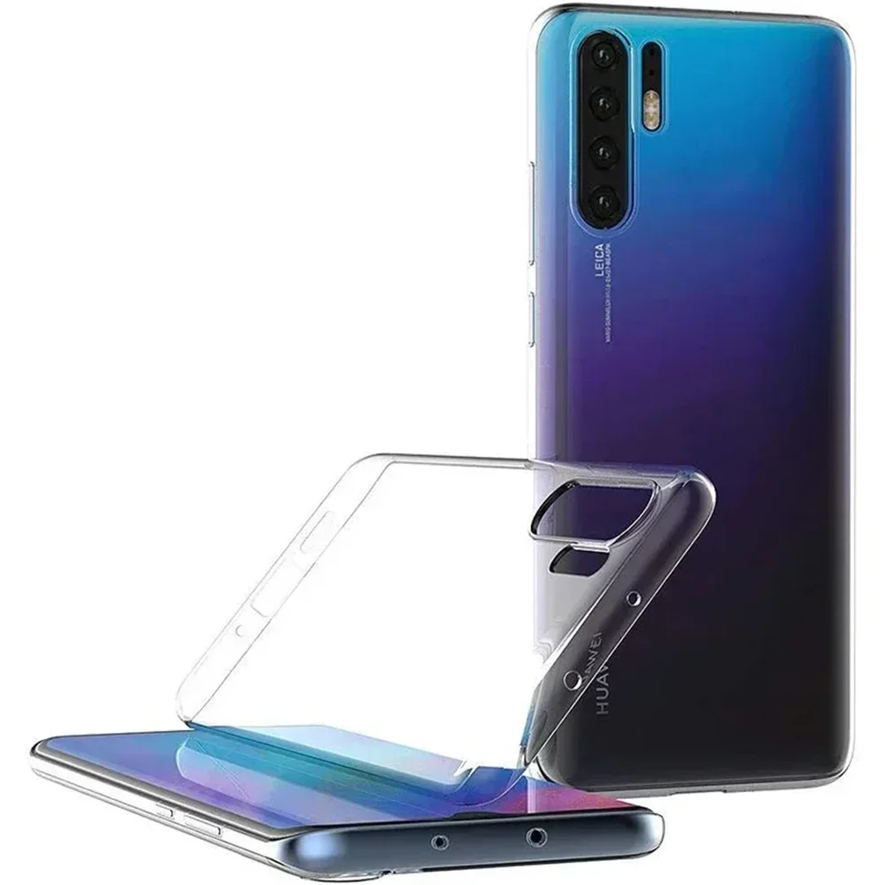 Ultra Thin Transparent Silicone Soft Case - Enhanced Protection Back Cover