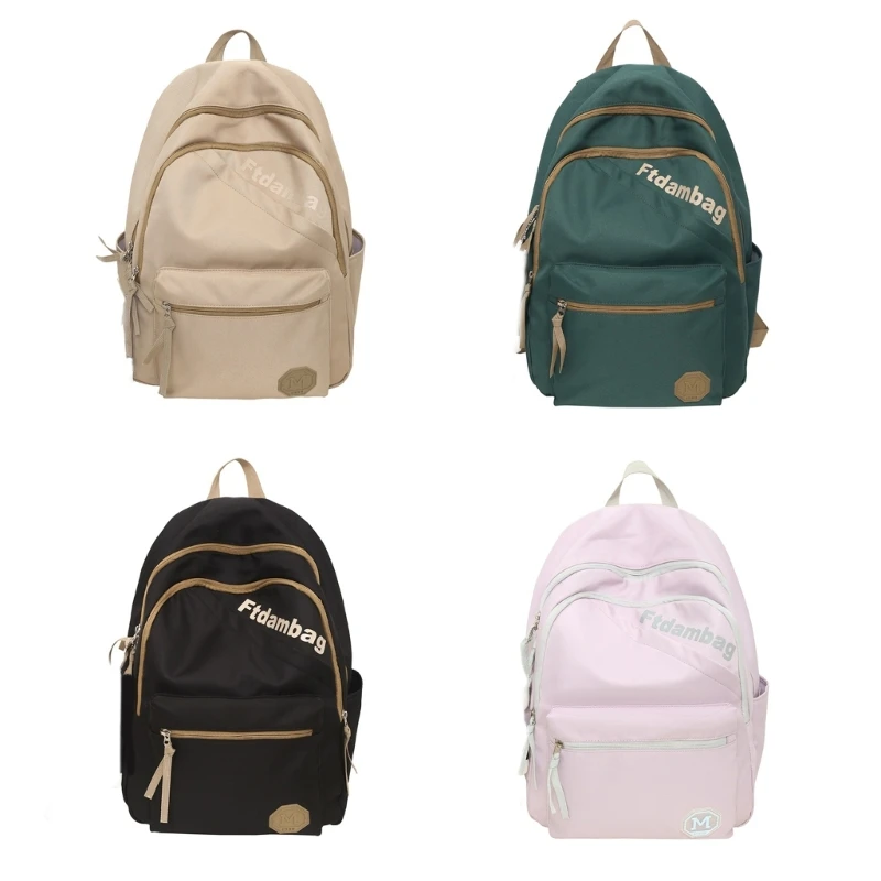 

X4FF Japanese Style School Backpack Laptop Backpack School Bag Casual Travel Rucksak