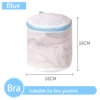 7pcs Laundry Bags Clothes Protect Bags For Washing Machine Travel Dirty Clothing Organize Laundry Basket Blue Zipper Washing Bag 6