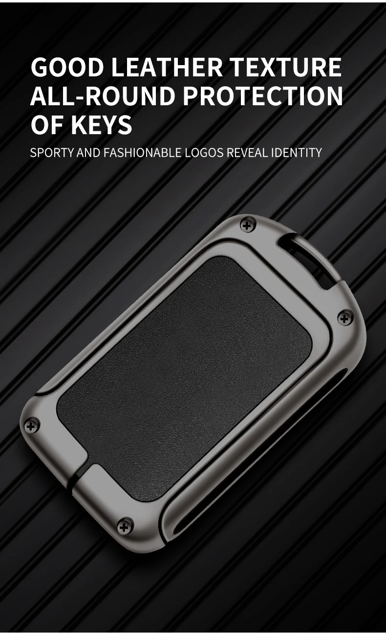 Custodia per chiave intelligente per auto in pelle metallica per Volvo XC40 XC60 XC90 S60 S90 V90 T5 T6 T8 custodia protettiva accessori per borsa Fob - Scbbfa67728a84ec491a738be6d68c4c4G