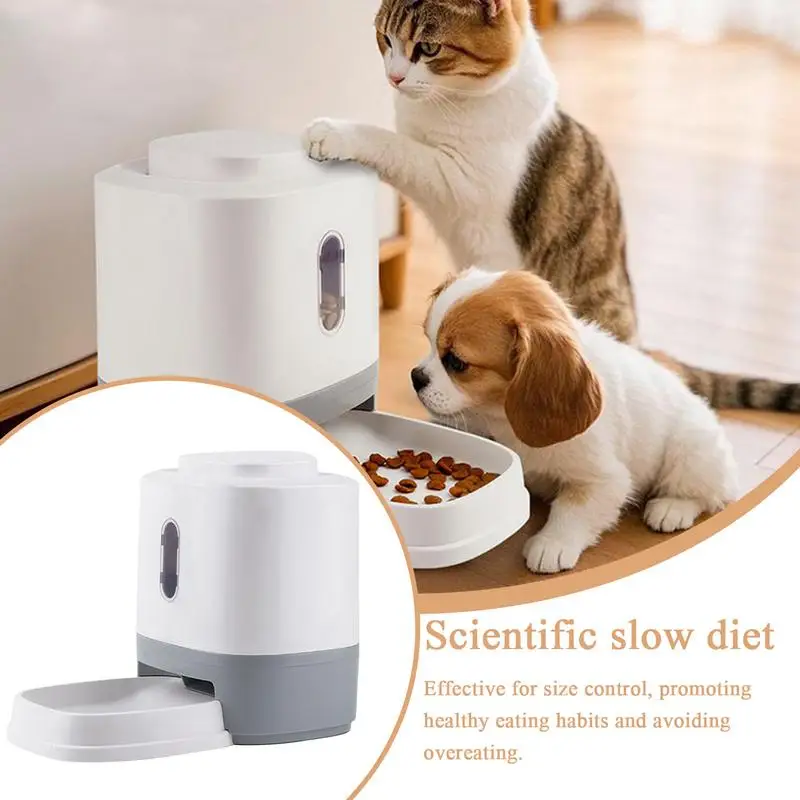 Automatic Dog Food Dispenser 1.5L Interactive Feeder