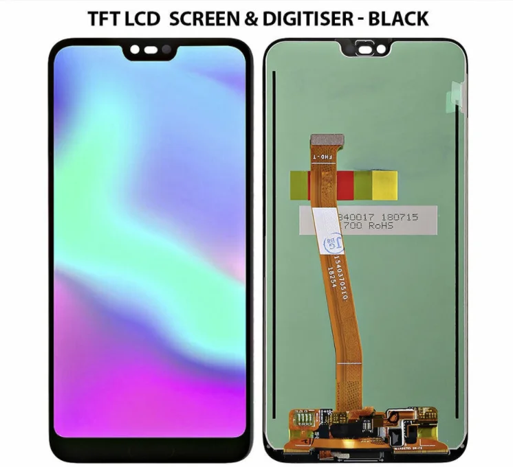 

For Huawei Honor 10 Screen Replacement LCD Touch Display Assembly Black NO fingerPrint ID