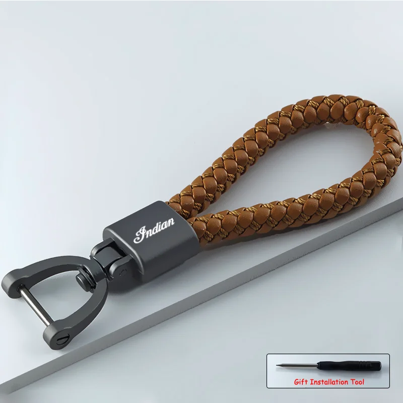 Für indische ftr 1200 s ftr1200 Carbon/Rallye Chef Vintage Scout 2023 neue Motorrad Schlüssel bund Schlüssel anhänger Schlüssel anhänger Lanyard Kette – Detail 11