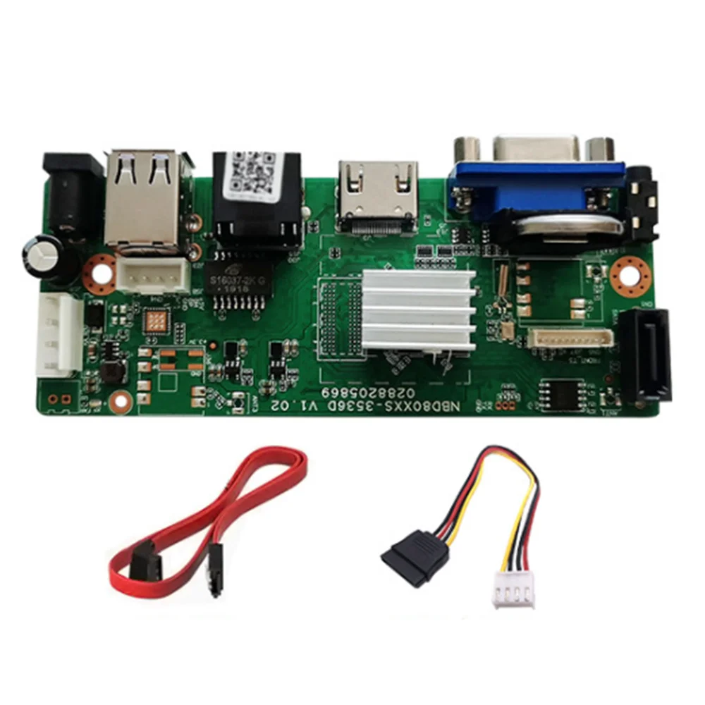 

Сетевой цифровой видеорегистратор H265/H264 16CHx4K 5MP NVR 1 SATA кабель для обнаружения движения P2P XMEYE безопасность