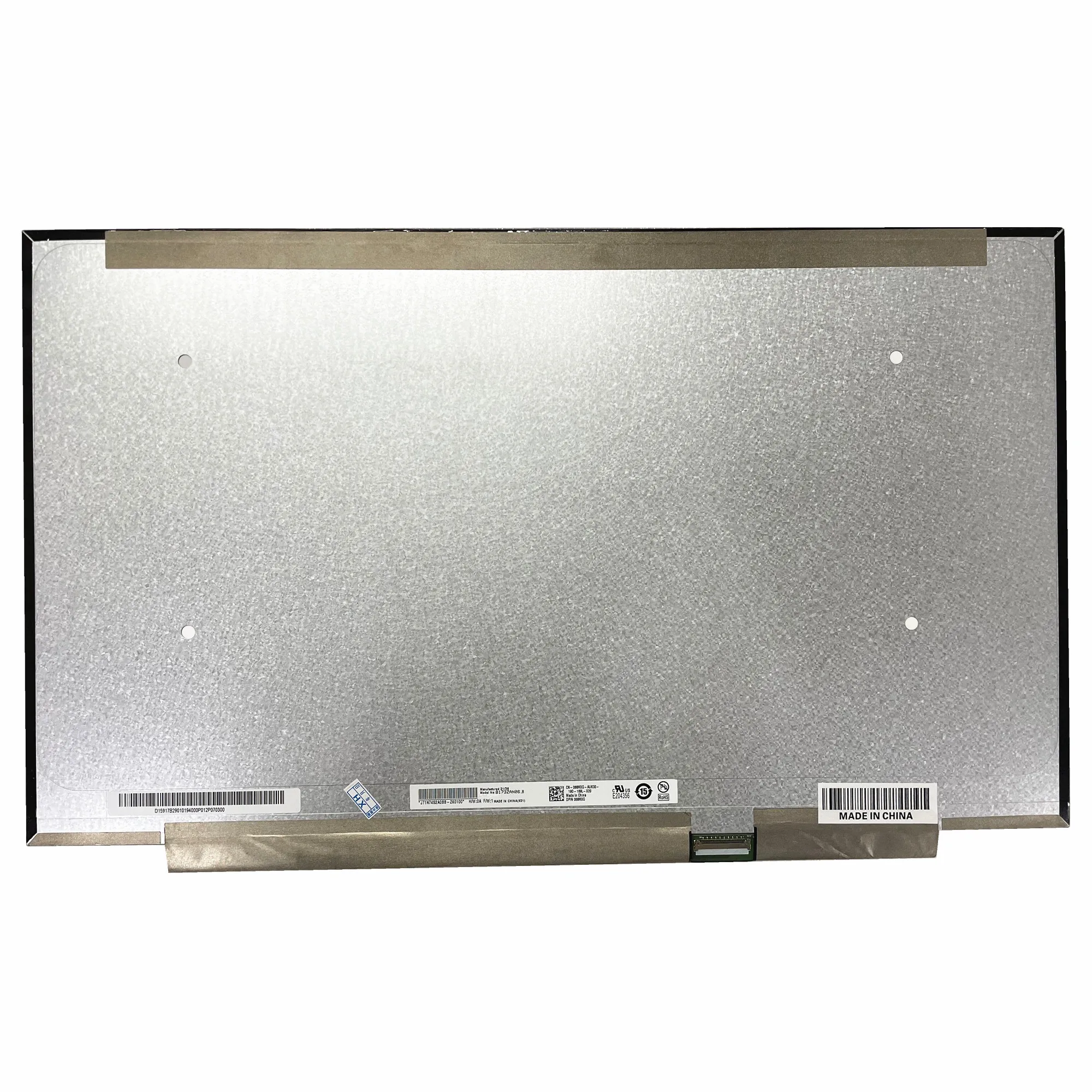 

ЖК-экран для ноутбука B173ZAN06.8, 17,3 дюйма, 120 Гц, матрица дисплея, 3840*2160 EDP, 40 контактов