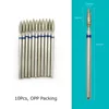 HYTOOS Nail Drill Bits Diamond Cutters for Manicure Cuticle Burr Milling Cutter for Pedicure Nails Accessories Tools 5
