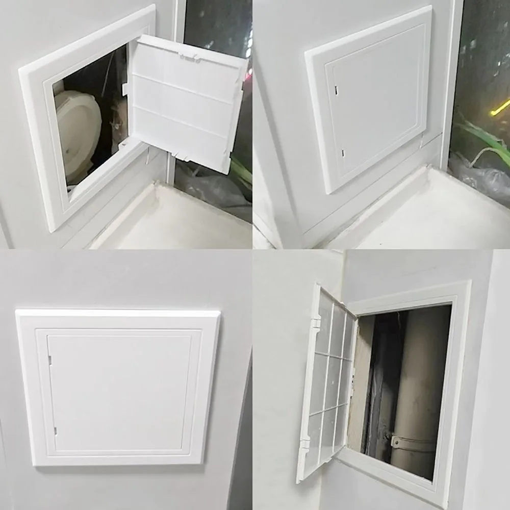 Inspection Port Access Panel Door Plastic Removable Opening Flap Cover Plate Inspection Hole Doors Wall Ceiling access panel