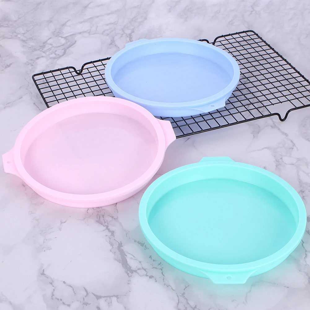 

Silicone Layered Cake Round Shape Mold Kitchen Bakeware DIY Desserts Baking Mold Mousse Cake Moulds Baking Pan Tools