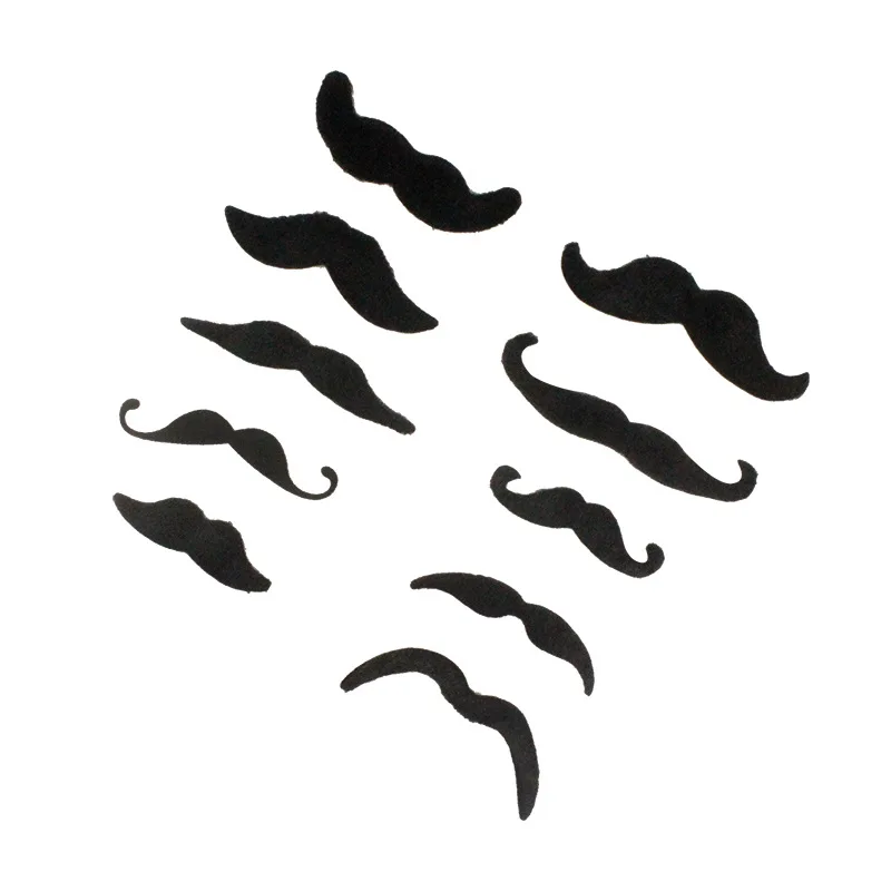 Fake Mustache Male Goatee Simulation Makeup Mustache Film and Television Props Beard Since the Paste Beard a Cosplay Props