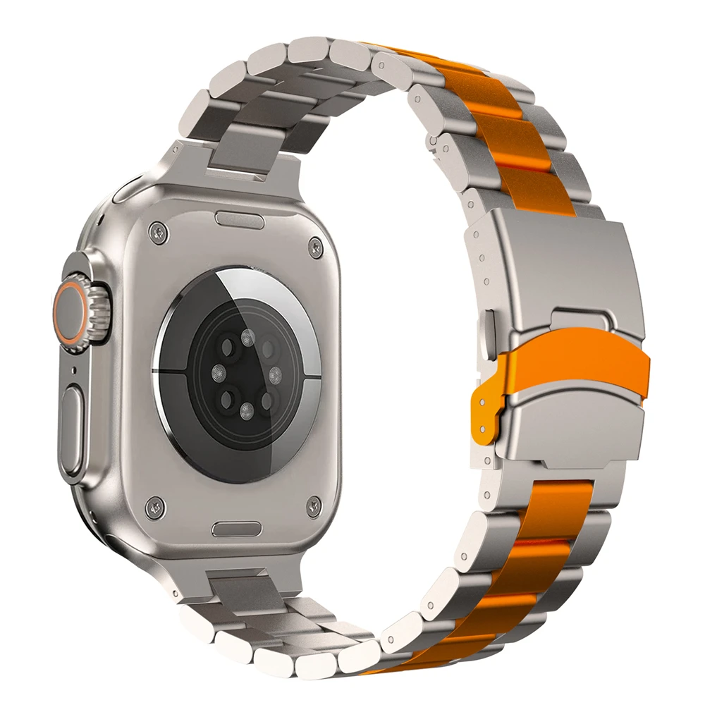 Titanium Color Stainless Steel Strap