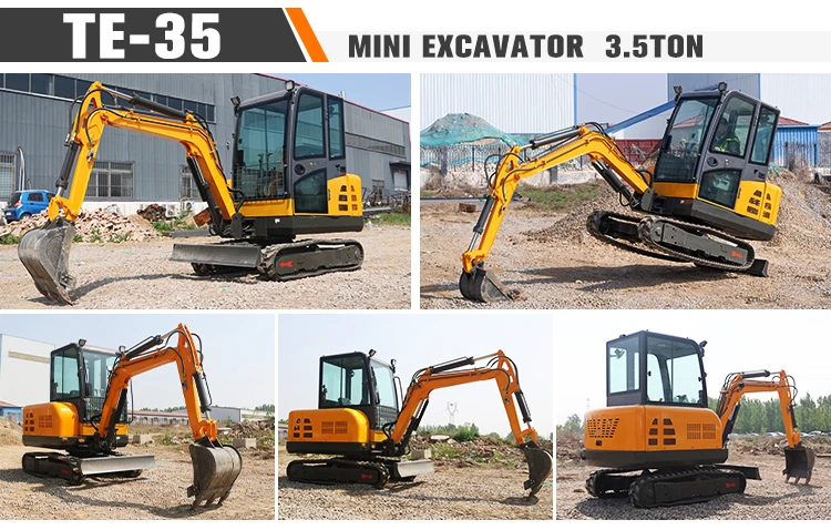 CE EPA Minibagger 2000 kg Bagger Minibagger 2 Tonnen 1 Tonne 3,5 Tonnen Bester Preis in den USA Minibagger zum Verkauf – Detail 5