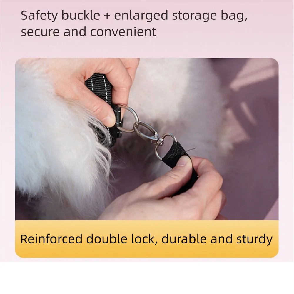 Poussette pour animaux de compagnie pliable à 4 roues respirante 360 ° Poignée rotative voyage chien landau poignée rétractable grande capacité chariot pour animaux de compagnie chats Scbc063c05f574ef882d31c9d1723daae7