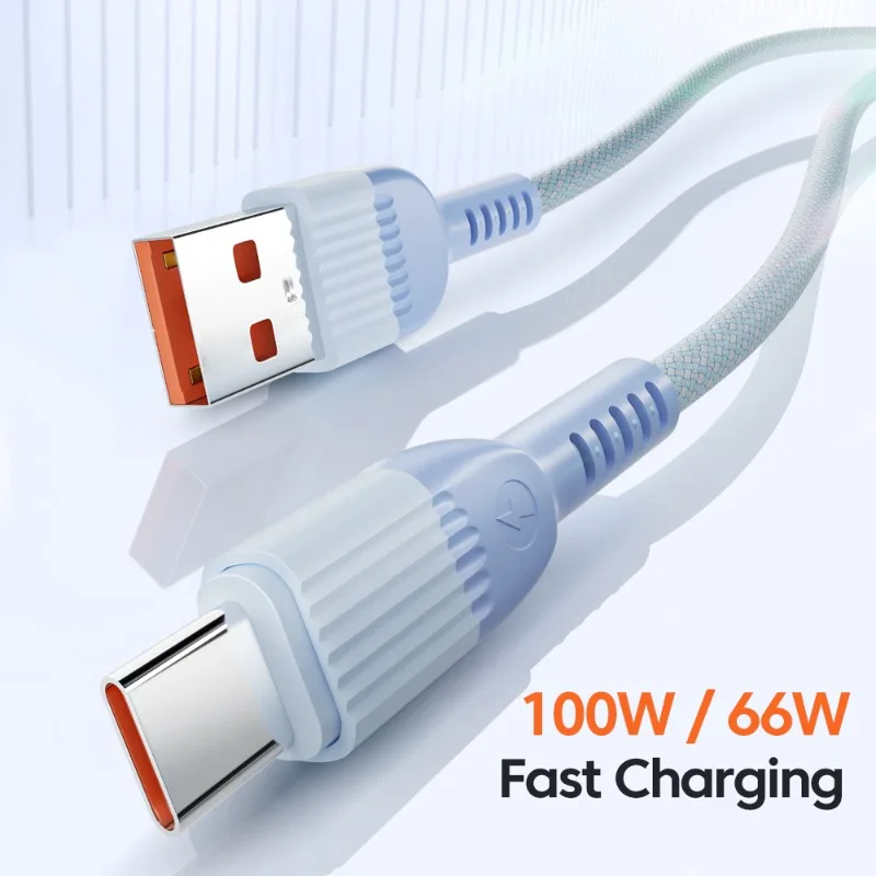 

Mobile Phone For Xiaomi Poco 11 redmi Samsung USB C Data Cable Cord 66W USB Type C Cable 6A Fast Charging Wire