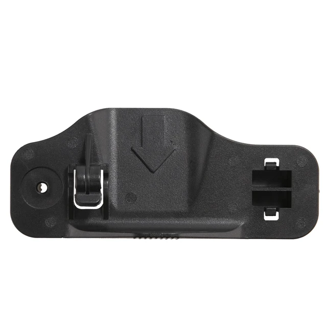 2 Clips De Support Pour Tige De Capot Nissan - Référence 65722-JA000 En Plastique Noir
