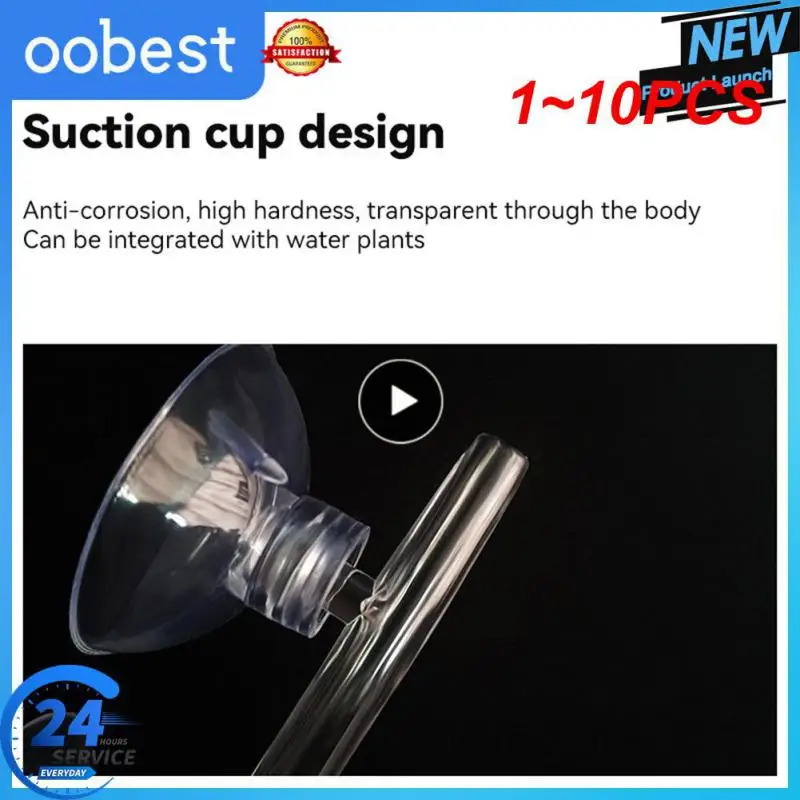 1 ~ 10Pcs Muto Air Stone Bubble Stone Kit Acquario Fish Tank Atomizzatore D'Aria Per Diffusore Di Ossigeno Raffinamento Dell'Aria Forniture Per Animal