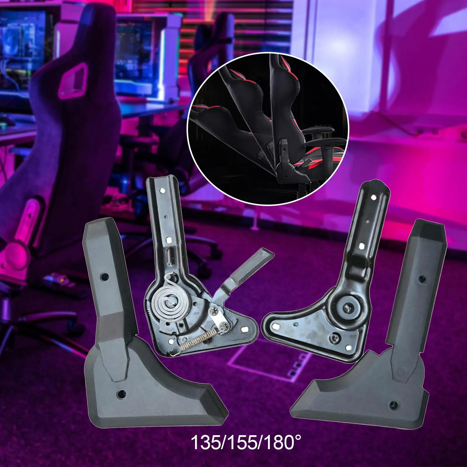 Chair Angle Adjuster Parts Gaming Seat Gaming Chair Tuner Replacement Part Backrest Tilt Accessories Multi Angle Regulator