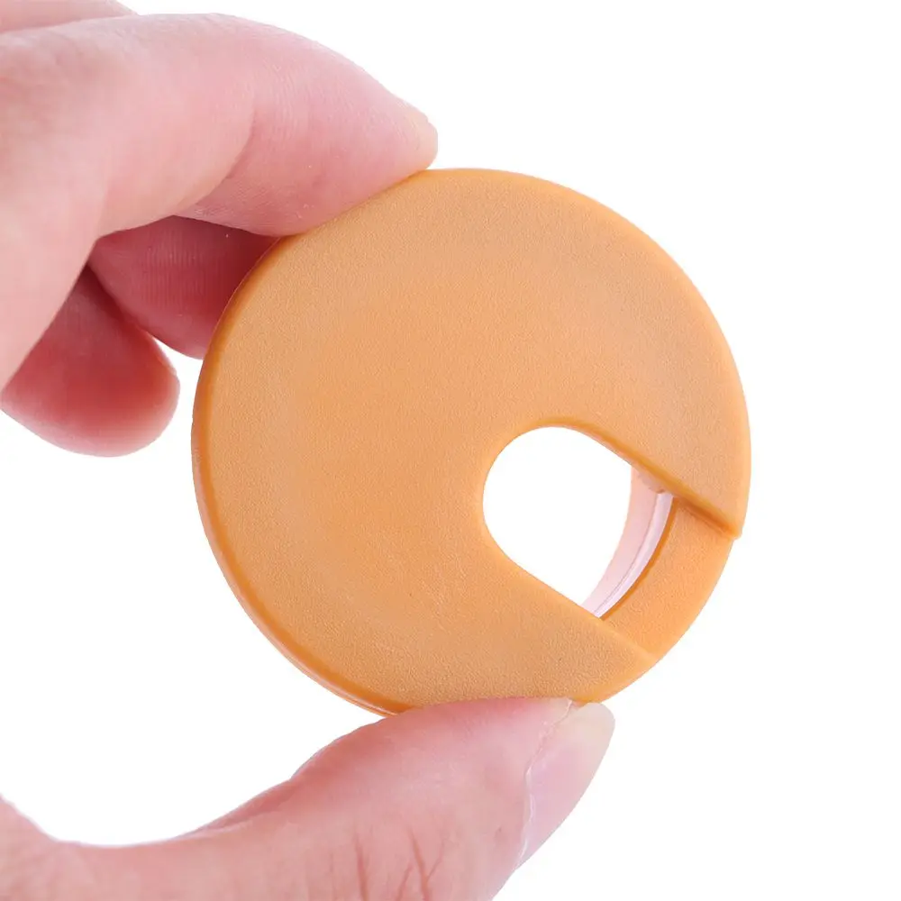 35/50mm Tidy Buckle Line Cable Clamp Office Desk Table Cable Fastener Line Box Wire Hole Cover Computer Grommet