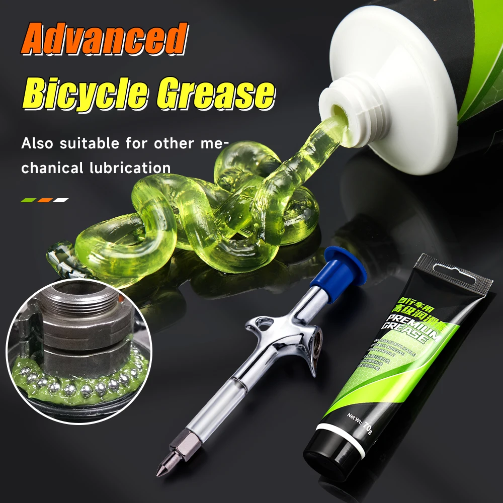 Bike Chain Lubricant Grease Gun Waterproof Cordless Grease