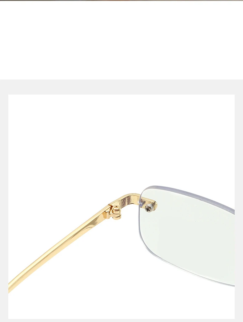 Intelligente photochrome Anti-Blaulicht-Brille für Männer und Frauen mit diamantgeschliffenen Kanten und hochauflösenden flachen Gläsern 3005 – Detail 6