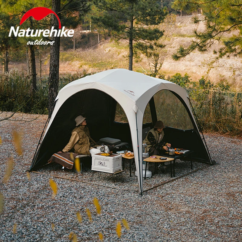 

Naturehike Outdoor Camping Sun Shelter 8-10 Person Dome Tent Large Sun Protection Pergola Park Tent Picnic Hiking Awning Canopy